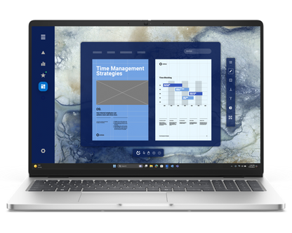 DELL Pro16 Plus Notebook, 16" FHD+ IR, U7-266v, 16GB, 512GB, Wl, W11p(CP+) 3y Pro